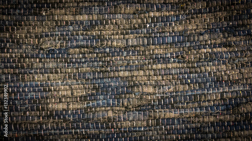 Background of textile texture. Macro