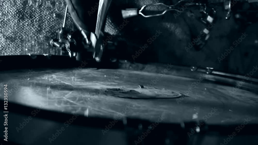 Buss drum playing music