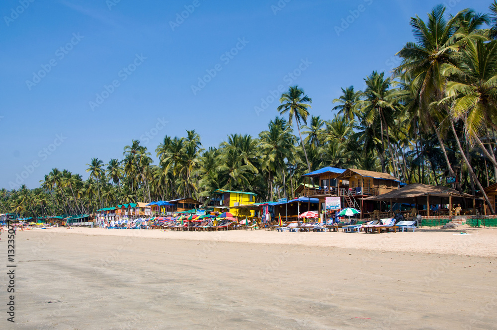 Paradise Beach Palolem, India, Goa.