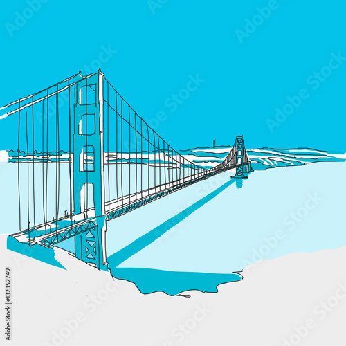 Golden Gate Bridge, Blaue Serie