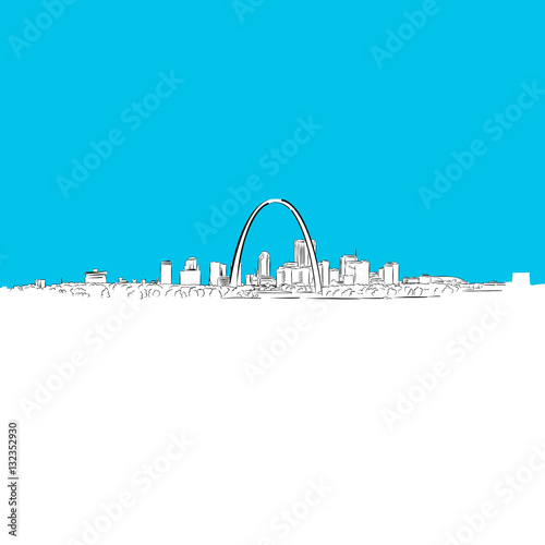 St. Louis Panorama, Blaue Serie