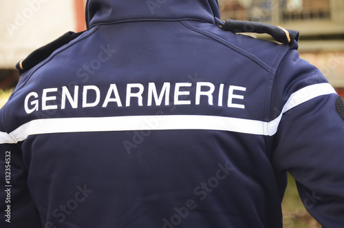 gendarme, french policeman photo
