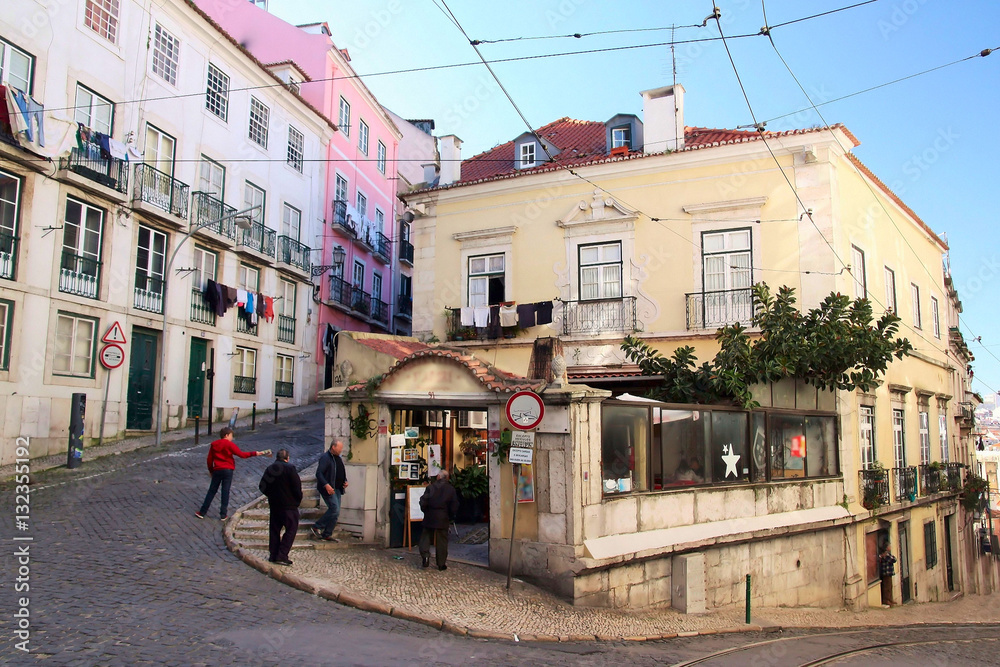Lisbonne, dans la montée du chateau