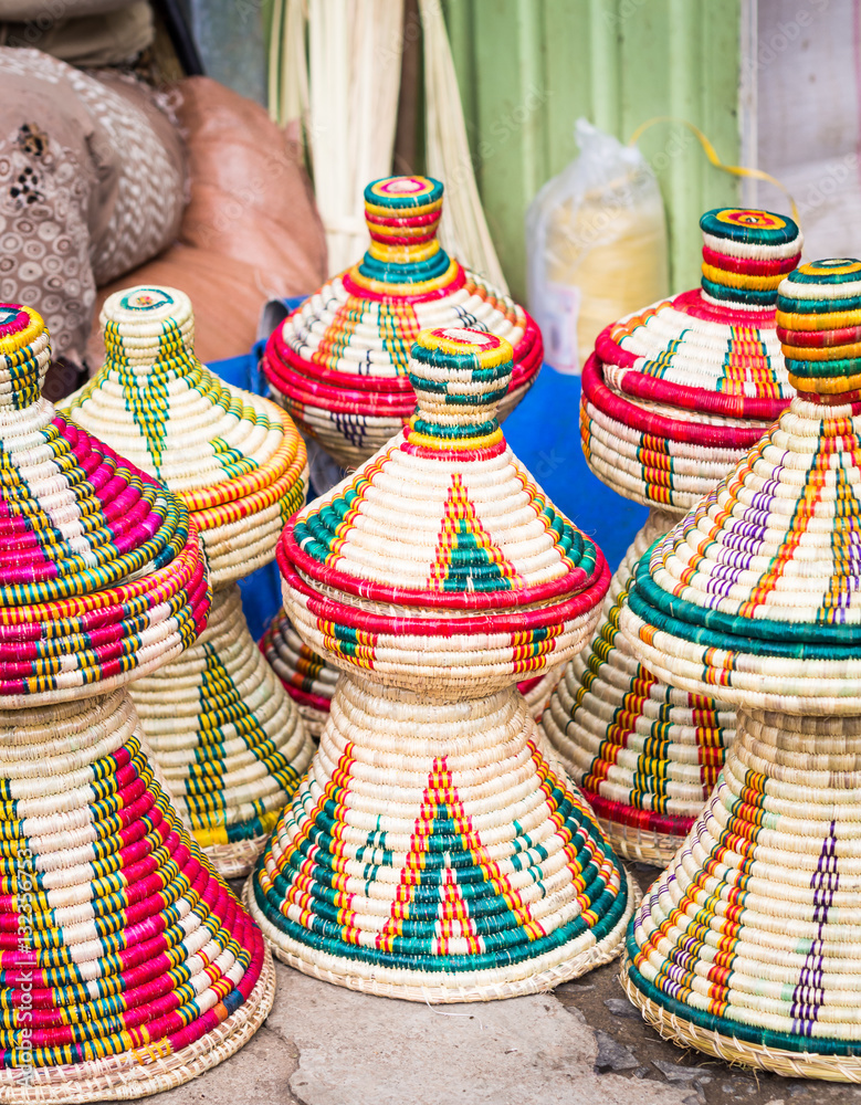 Habesha baskets