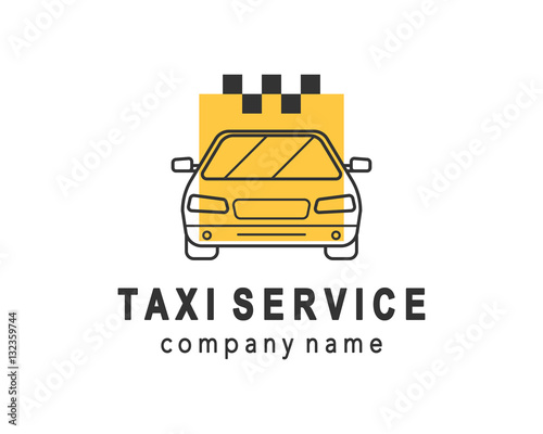 Taxi service logo design