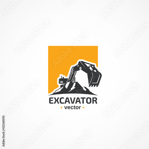 Excavator logo.
