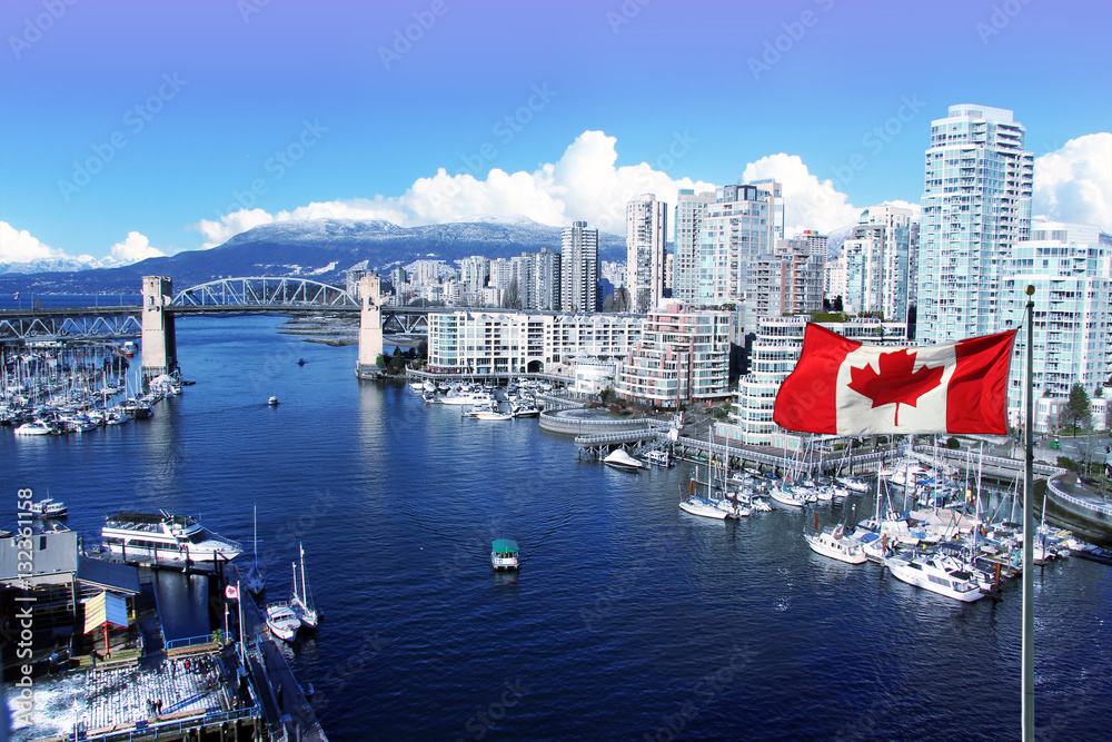 Obraz premium Miasto Vancouver