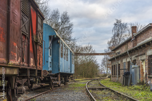 Alte oldtimer Eisenbahn