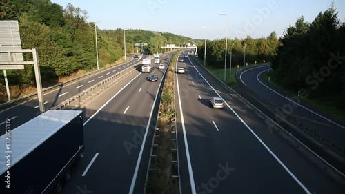 European highway in Luxembourg 