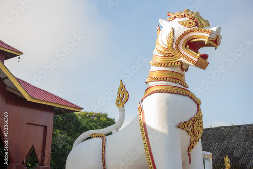 Singha at Chedi Buddhakhaya location at KANCHANABURI photo