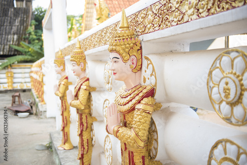 Chedi Buddhakhaya location at KANCHANABURI photo