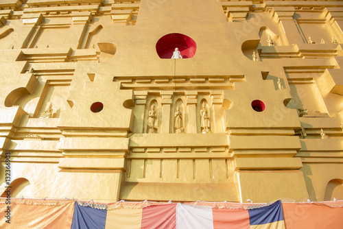 Chedi Buddhakhaya location at KANCHANABURI photo