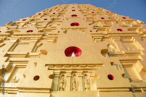 Chedi Buddhakhaya location at KANCHANABURI photo