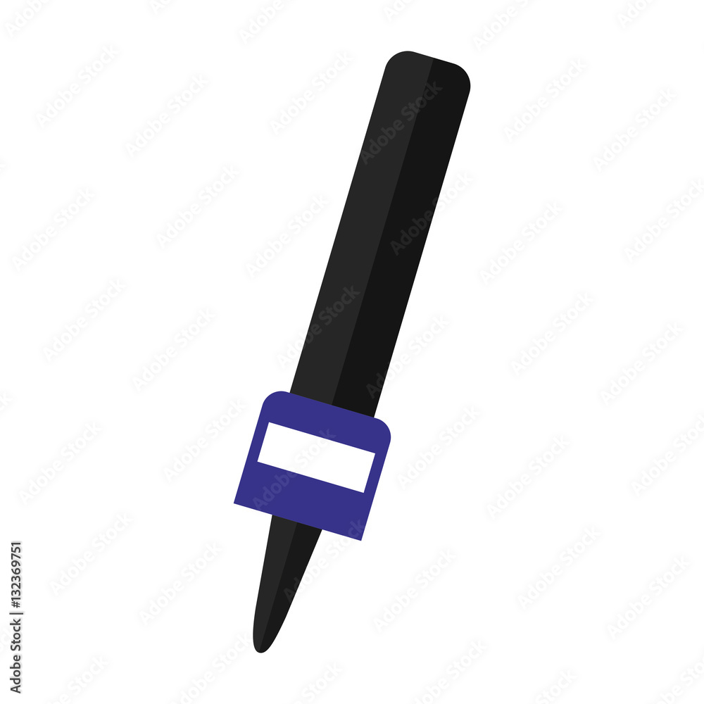microphone wireless with dark blue support vector illustration microphone wireless with dark blue support vector illustration