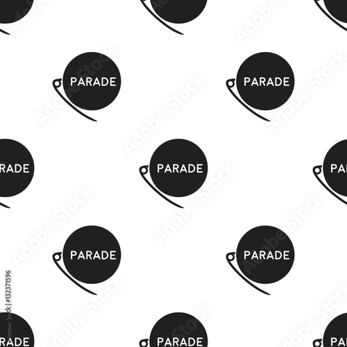 Gay parade icon black. Single gay icon from the big minority, homosexual black.