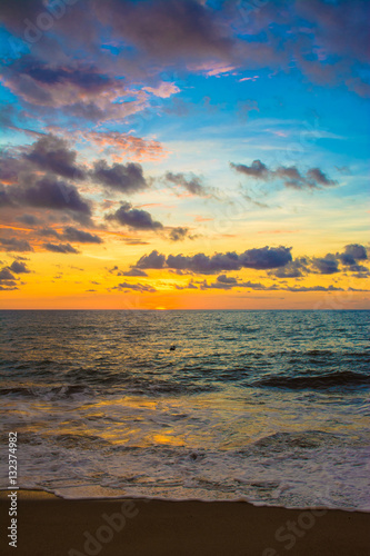 Puerto Vallarta sunset Vertical © manuelrodrigo