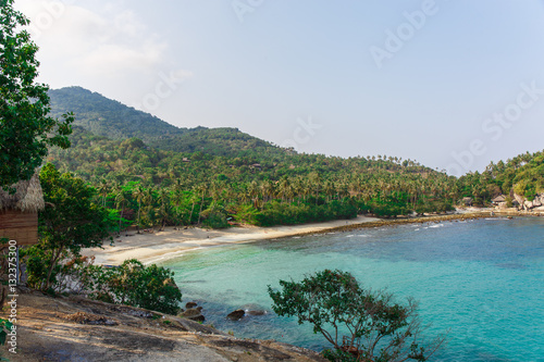 Beautiful scenery of beach