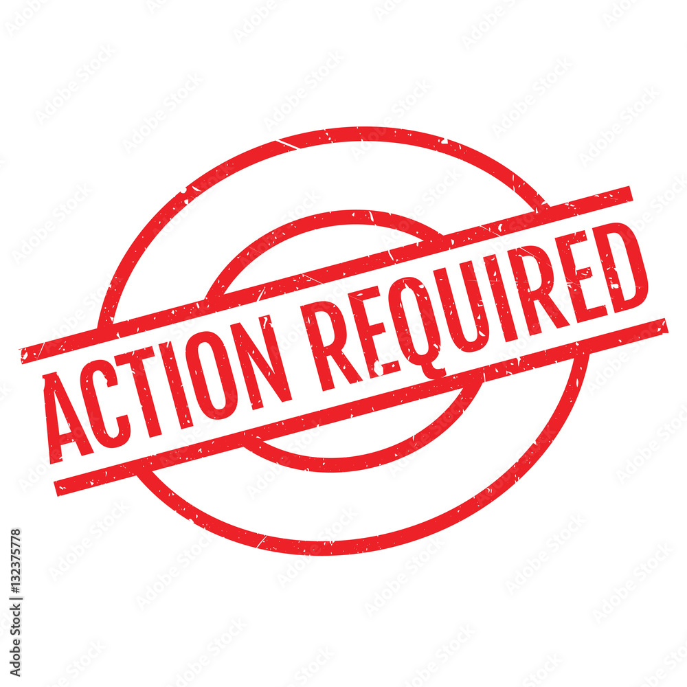 Action Required rubber stamp. Grunge design with dust scratches. Effects can be easily removed for a clean, crisp look. Color is easily changed. Action Required rubber stamp. Grunge design with dust scratches. Effects can be easily removed for a clean, crisp look. Color is easily changed.