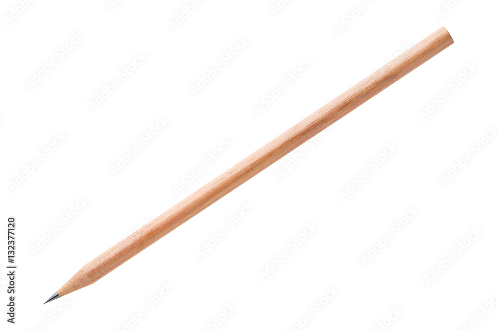 Wood pencil isolated on white Wood pencil isolated on white