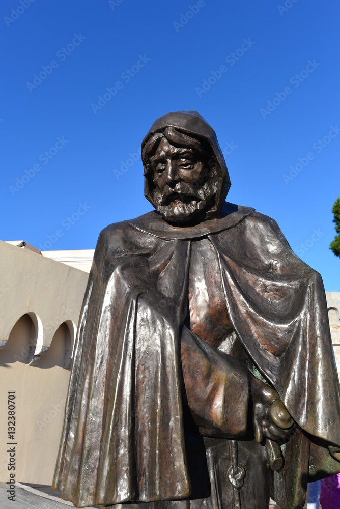Fototapeta premium Statue von Francois Grimaldi in Monaco