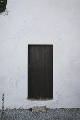 Einfacher Eingang, Türe in Süd-Portugal Algarve © kaicologne
