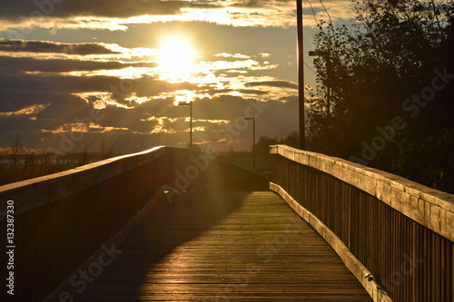 Boardwalk at morning