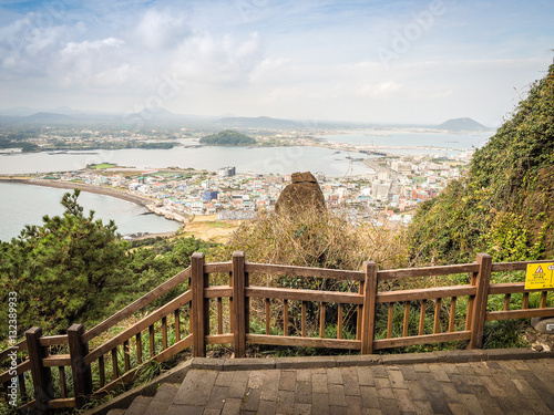 View from Seongsan Ilchulbong (