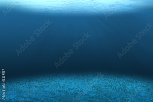empty underwater for pattern and background