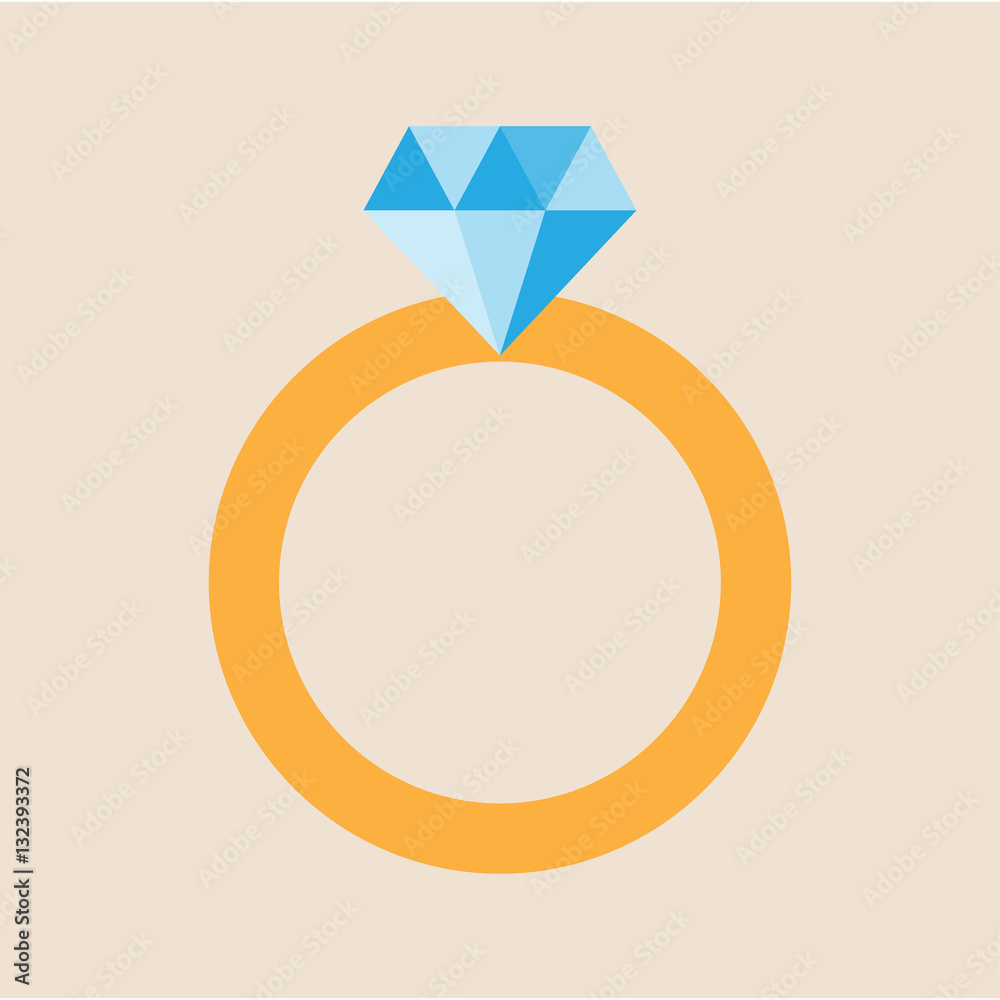 diamond ring. vector illustration. diamond ring. vector illustration.