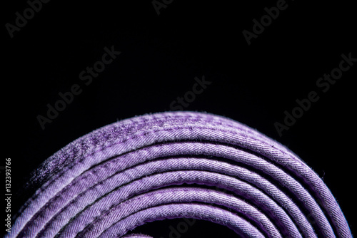 purple belt details photo