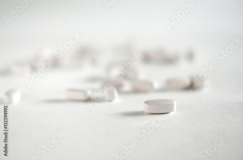 Vitamins and fish oil capsules sport nutrition