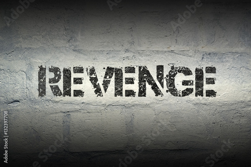 revenge word gr photo