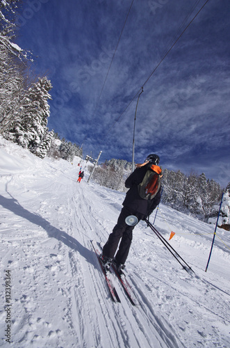 Wallpaper Mural ski de piste - téléski Torontodigital.ca