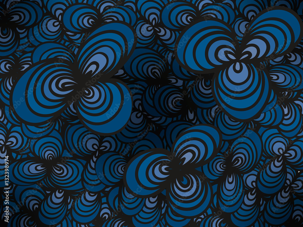Abstract waves background. Abstract waves background.