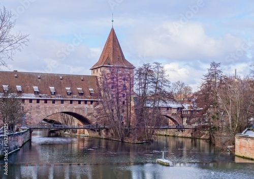 Fronveste und Kettensteg Nürnberg photo