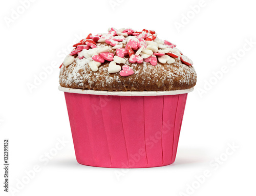 Obraz na plátně valentines day muffin