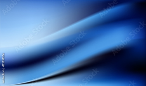 Elegant blue silk background shimmers with light and dark waves. Sexual material mesmerizing.