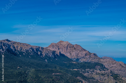 Summit of Puig Major in Tramuntana mountains, GR 221, Mallorca