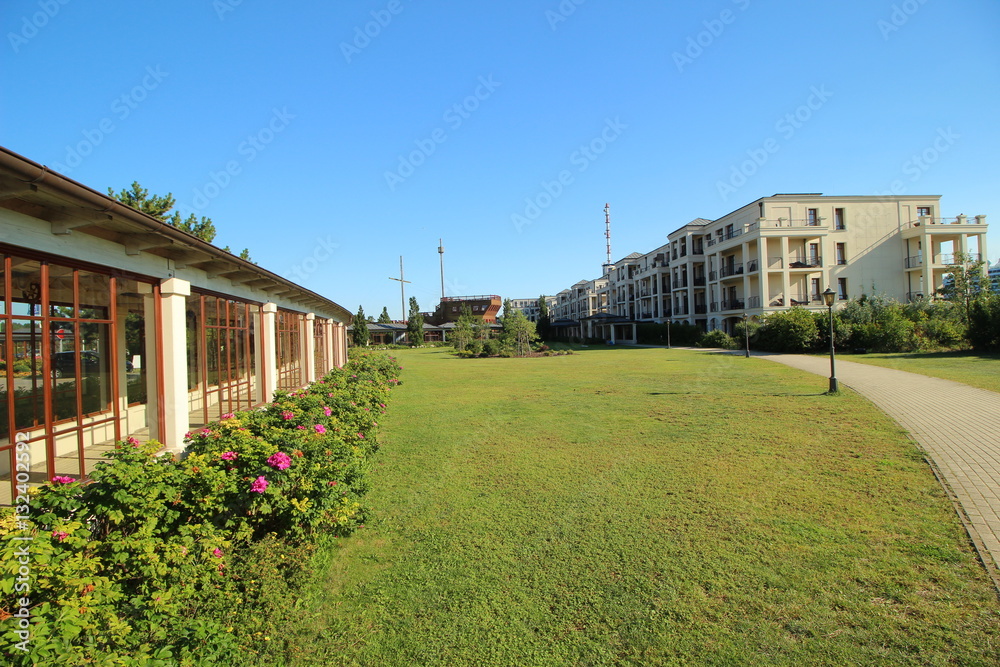 Fototapeta premium Yachthafenresidenz Hohe Düne