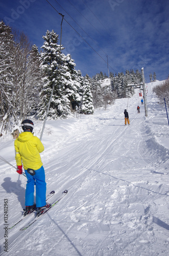 ski de piste - téléski