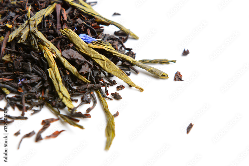 Obraz premium mix tea isolated on white