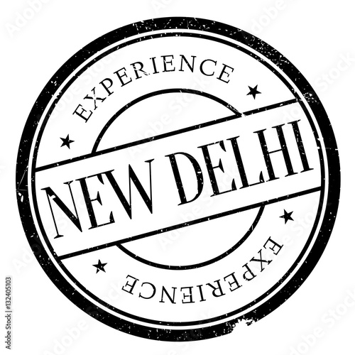 New Delhi rubber grunge