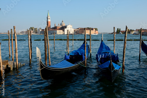 Gondolas in Venice in Italy © Jan Hetman
