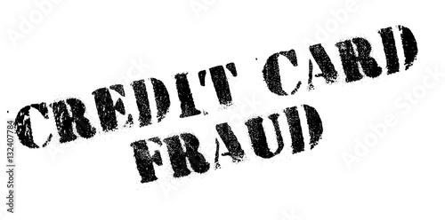 Credit Card Fraud rubber stamp. Grunge design with dust scratches. Effects can be easily removed for a clean, crisp look. Color is easily changed.