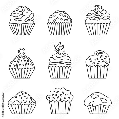 cupcake icons.