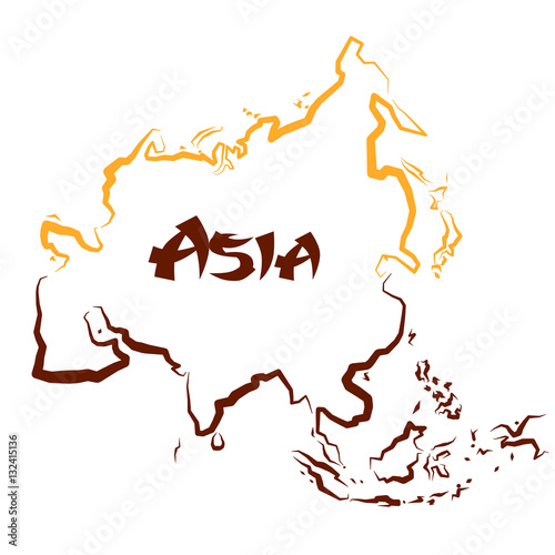 Map of Asia
