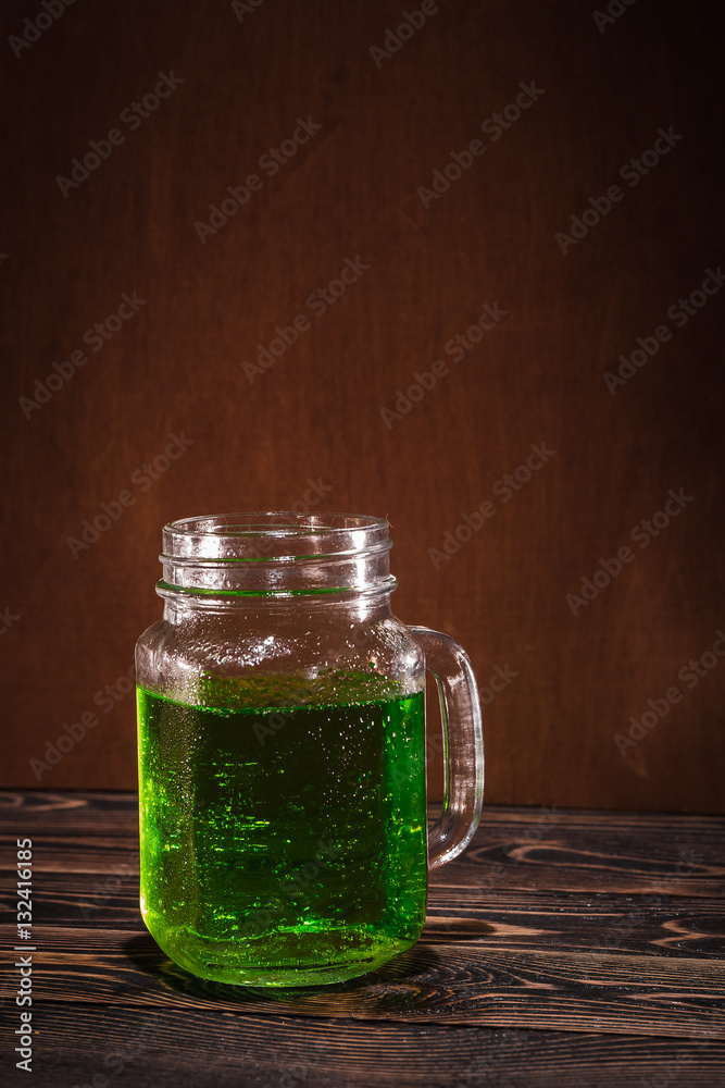 St Patrick's day green beer
