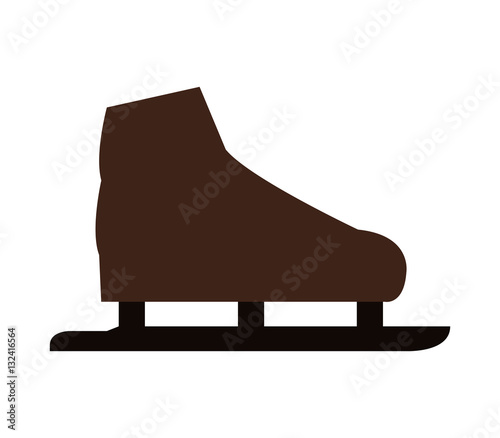 shoes icon of ice skates