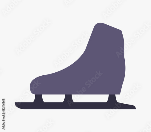 shoes icon of ice skates