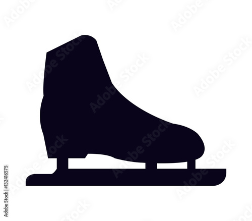 shoes icon of ice skates
